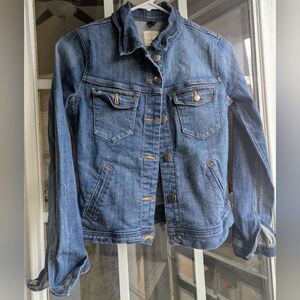 J Crew XXS Blue Jean Jacket